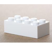 LEGO - 100 Ladrillos básicos Blancos 2 x 4 (3001) nuevos