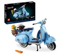 LEGO 10298 Vespa™ 125, Maqueta de Moto para Construir para Adultos, Réplica Coleccionable de Scooter Italiana, Decoración para el Hogar, 18 a 99 años