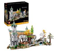 LEGO 10316 Icons EL SEÑOR DE LOS Anillos: RIVENDEL, Maqueta para Construir de la Tierra Media, Gran Set de Juego inmersivo, 15 Minifiguras: Frodo, Bilbo, Gandalf, Legolas, (Exclusivo de Amazon)