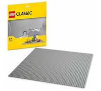 LEGO 10701 Classic Base Gris, Juego de Construcción para Niños y Niñas, 4 Años