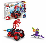 LEGO 10781 Marvel Spidey y su Superequipo Miles Morales: Tecnotrike de Spider-Man, Juguete para Niños y Niñas de 4+ Años