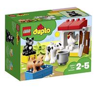 LEGO 10870 DUPLO Town Animales de Granja, Juguete Creativo para Niños y Niñas en Edad Preescolar con Figuras de Animales