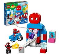 LEGO 10940 Duplo Super Heroes Cuartel General de Spider-Man, Juguete de Construcción para Niños +2 Años con Figuras de Superhéroes