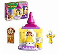 LEGO 10960 Duplo Disney Princess Salón de Baile de Bella, Set para Bebés con Chip de La Bella y la Bestia, Juguete para Niños +2 Años