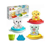 LEGO 10965 Duplo Bath Toy: The Animal Floating Train, Bath Set for Child and Baby 1.5 Years Old, Bat