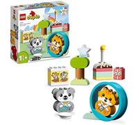 LEGO 10977 Duplo Mis Primeros Cachorrito y Gatito con Sonidos, Animales de Juguete para Construir, Juego Educativo para niños de 1,5 años en Adelante