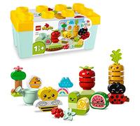 LEGO 10984 Duplo Huerto Orgánico con Caja de Almacenamiento, Juguetes para Bebés y Niños de 1 Año y Medio con Piezas de Fruta y Verdura, Juego Educativo, Regalo de Cumpleaños Infantil
