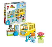 LEGO 10988 Duplo Paseo en Autobús, Juguete Educativo para Desarrollar Habilidades Sociales y Motricidad Fina, Vehículo y Figuras, Regalo Educativo Preescolar para Niños y Niñas de Más de 2 Años