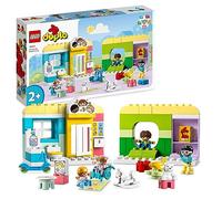 LEGO 10992 Duplo Vida en la Guardería, Juguete Educativo para Niños y Niñas de 2 Años o Más, Aprender Las Formas y los Colores, Mejorar Habilidades Motoras, 4 Figuras