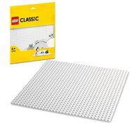 LEGO Classic Base Blanca de 32x32 Tacos, Placa Tablero de Construcción y Expansión, Juguete de Construcción para Niños y Niñas de 1 Año o Más 11026
