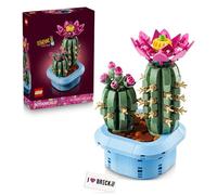 Lego 11509 Cactus Floreciente con azulejo impreso, Botanicals