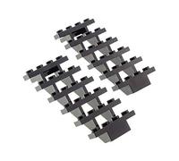 LEGO 2 x Sistema Escalera Negro 7 x 4 x 6 Escaleras Stair Star Wars 3182 6761 7739 10188 79008 30134