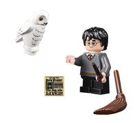 LEGO 2018 Harry Potter Minifigure - Harry Potter (with Owl Broom & Wa