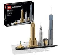LEGO 21028 Architecture Ciudad de Nueva York Set de Construcción de Ciudad, Decoración de Oficina, Idea de Regalo Coleccionable
