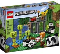LEGO 21158 Minecraft The Panda Nursery Building Set con Alex y figuras de animales, juguetes para niños de más de 7 años