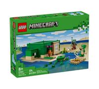 LEGO Set de construcción Minecraft The Turtle Beach House – Figuras y accesorios – 8 años – 21254