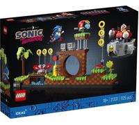 LEGO Ideas Sonic The Hedgehog - Green Hill Zone, Maqueta para Construir Adultos, Set con Dr. Eggman, Regalo Inspirado en Videojuego de los 90 para Hombres y Mujeres 21331