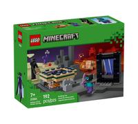 LEGO 21584 El Viaje por el Nether y el Portal al End
