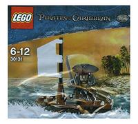 LEGO 30131 Pirates of the Caribbean / Piratas del Caribe: Capitán Jack Gorrión (Sombrero tres picos) con Bote (en el Polybeutel)
