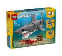 LEGO 31381 Feroz Tiburón con Cofre del Tesoro