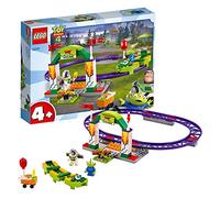 LEGO 4+ Toy Story 4: Alegre Tren de la Feria, Juguete de Construcción de Disney Pixar, Atracción con Minifigura de Buzz Lightyear (10771)
