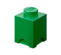 Lego 40011734 - Caja en forma de bloque de lego 1, color verde [importado de Alemania]