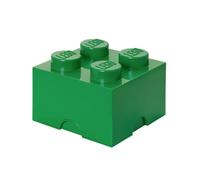 Lego Almacenaje Ladrillo 4 Verde Niños Dormitorio Infantil 100% Oficial