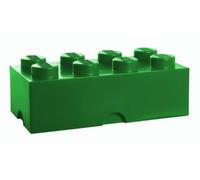Lego 40041734 - Caja en forma de bloque de lego 8, color verde [importado de Alemania]