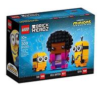 LEGO 40421 Minions Brickheadz Belle Bottom, Kevin und Bob