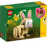 Lego 40463 Easter Bunny, enthält außerdem eine Wiesenkulisse mit 2 Ostereiern