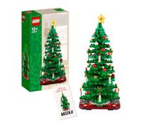 Lego 40573 - Árbol de Navidad (40573), incluye azulejos de Navidad impresos, juego de árbol de Navidad