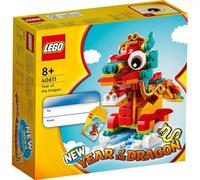 LEGO 40611 Año del Dragón Año Nuevo Lunar 2024 Edición Limitada 8+ 214 Piezas