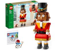 Lego 40640 - Juego de mini cascanueces de Lego para Navidad, incluye bolsa de polietileno, juegos pequeños de Lego Navidad, Navidad 2024