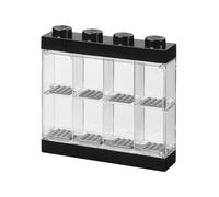 LEGO 4065 - Caja de almacenaje para minifiguras con diseño de ladrillo 16, color negro (Room Copenhagen)
