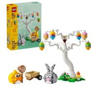 LEGO Set Iconic 40808 - Búsqueda de Huevos de Pascua del Conejo y el Pollito - 140 piezas
