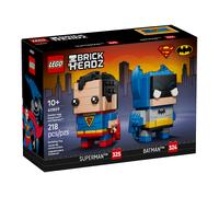LEGO 40859 Figuras de Superman y Batman de la Edad de Oro