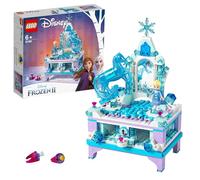 LEGO 41168 Disney Frozen 2, Joyero Creativo de Elsa, Frozen Juguetes de Construcción, Mini Muñeca de Princesa y Figura de Nokk, Caja de Almacenamiento