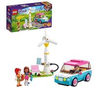 LEGO 41443 Friends Coche Eléctrico de Olivia, Juguete de Construcción para Niñas y Niños de 6 Años, Mini Muñecas, Regalo Educativo