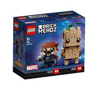 LEGO 41626 BrickHeadz - Juguetes de Groot y Rocket de Los Vengadores