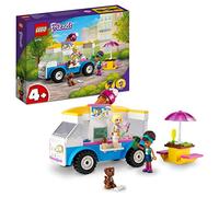 LEGO 41715 Friends Camión de los Helados, Coche de Juguete, Juego Creativo de Verano, Mini Muñeca Andrea, Regalo para Niñas y Niños de 4 Años o Más