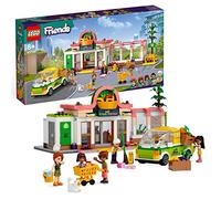 LEGO 41729 Friends Supermercado Orgánico, Tienda con Carritos y Camión de Juguete para Niñas y Niños de 8 Años o Más, 4 Mini Muñecas, Personajes 2023