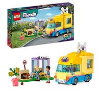 LEGO 41741 Friends Furgoneta de Rescate Canino, Juguete Educativo de Animales para Niñas y Niños de 6 Años o Más con Perrito Pickle, Regalo Cumpleaños, Personajes 2023