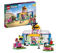 LEGO 41743 Friends Peluquería de Juguete para Niños de 6+ Años, Juego Creativo, Mini Muñecas Personalizables de Paisley y Olly, Pelo y Cara Intercambiables, Personajes 2023