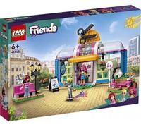 LEGO 41743 Friends Peluquería de Juguete para Niños de 6+ Años, Juego Creativo, Mini Muñecas Personalizables de Paisley y Olly, Pelo y Cara Intercambiables, Personajes 2023