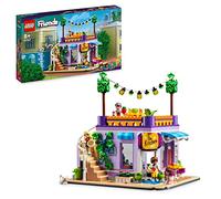 LEGO 41747 Friends Cocina Comunitaria de Heartlake City, Cocinitas con 3 Mini Muñecas, Accesorios y Gatito Churro, Combinable con Centro Comunitario (47148)