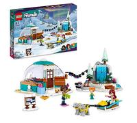 LEGO 41760 Friends Aventura en el Iglú, Juguete con Tienda de Campaña, 2 Perros Tiradores de Trineo, Minimuñecas y Accesorios, Juego Imaginativo de Invierno para Niñas y Niños a Partir de 8 Años