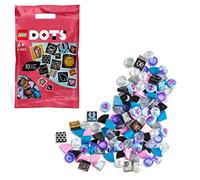 LEGO 41803 Dots Extra: Edición 8 (Brillos y Destellos), Piezas y Abalorios para Juegos de Hacer Pulseras, Etiquetas, Letreros, Manualidades para Niños