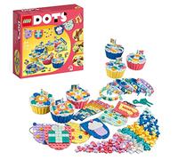 LEGO 41806 Dots Kit de Fiesta Definitivo, Juguete de Construcción con Cupcakes, Pulseras y Pegatinas para Fiestas Infantiles, Detalles de Cumpleaños para Niñas y Niños