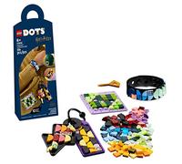LEGO 41808 Dots Pack de Accesorios: Hogwarts, Regalo de Harry Potter, Manualidades para Niños, Pulsera Personalizable, Parches y Etiqueta para la Mochila