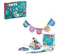 LEGO 41962 Dots Pack Creativo Familiar: Unicornio de Juguete, Set 5en1, 2 Pulseras y Joyero Infantil, Manualidades para Niños y Niñas de 6 Años, Idea de Regalo